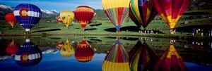 Colorful air baloons