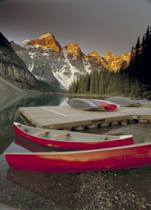Mountain Lake in Canada