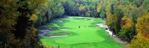 Aerial view of New England Golf Course