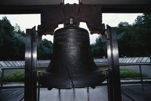 Close up of Liberty Bell