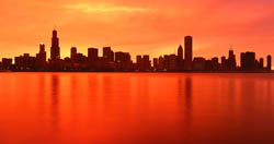 Chicago Lakefront Sunset