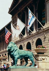 Lion Statue Chicago Illinois