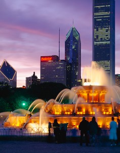 Picture of Buckingham Fountain Chicago Illinois