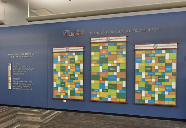 library donor wall